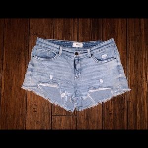 BKE denim shorts